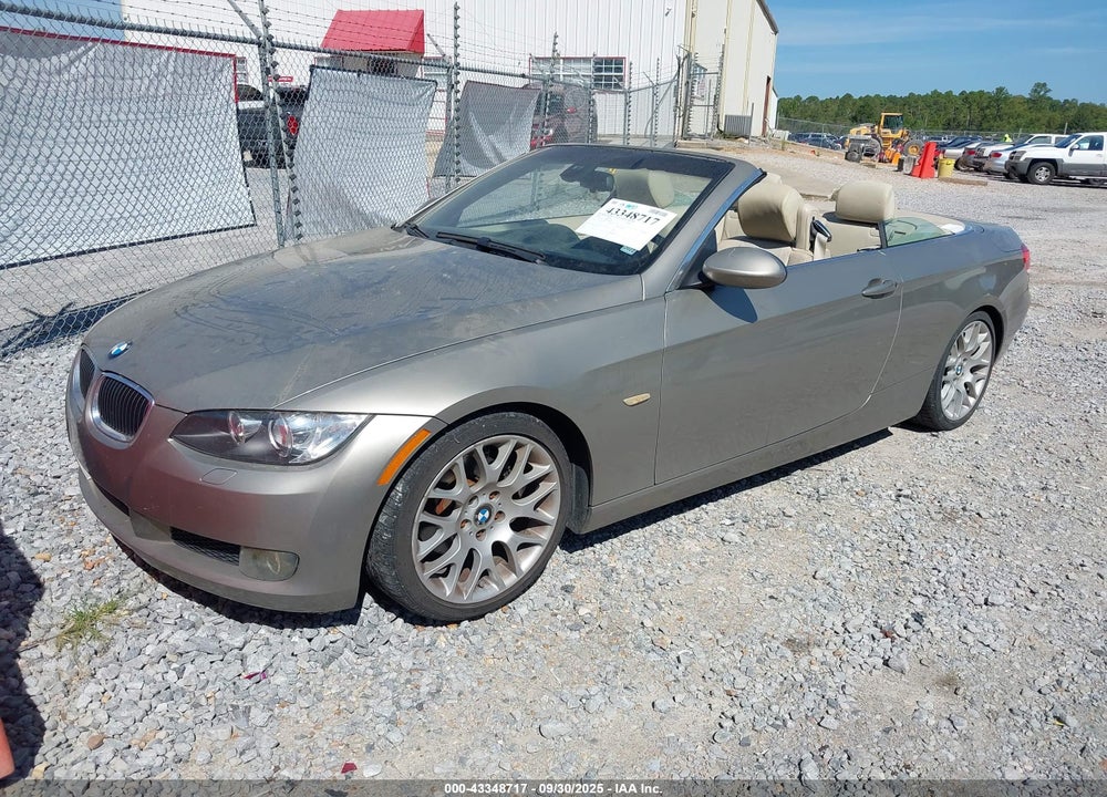 2008 BMW 3 SERIES VIN: WBAWL13548PX18360