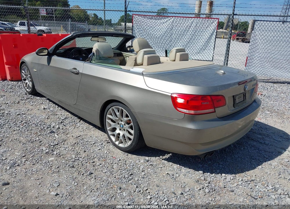 2008 BMW 3 SERIES VIN: WBAWL13548PX18360