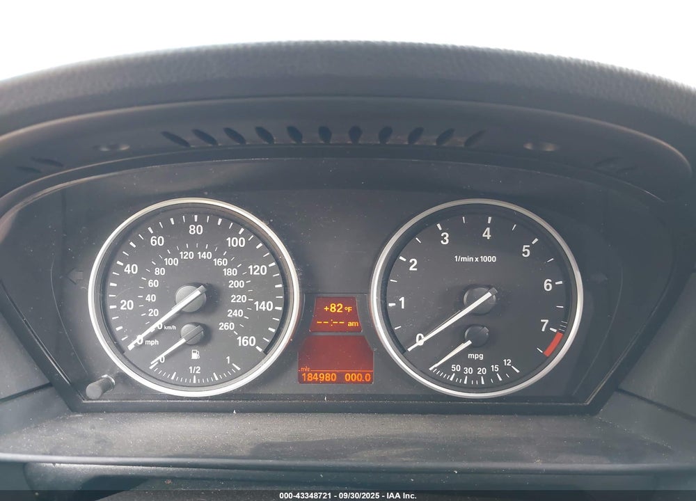 2008 BMW 5 SERIES VIN: WBANV93588CZ69782