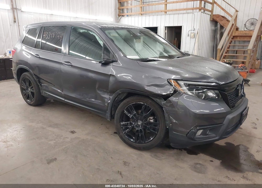 2021 HONDA PASSPORT 2WD SPORT VIN: 5FNYF7H26MB012029