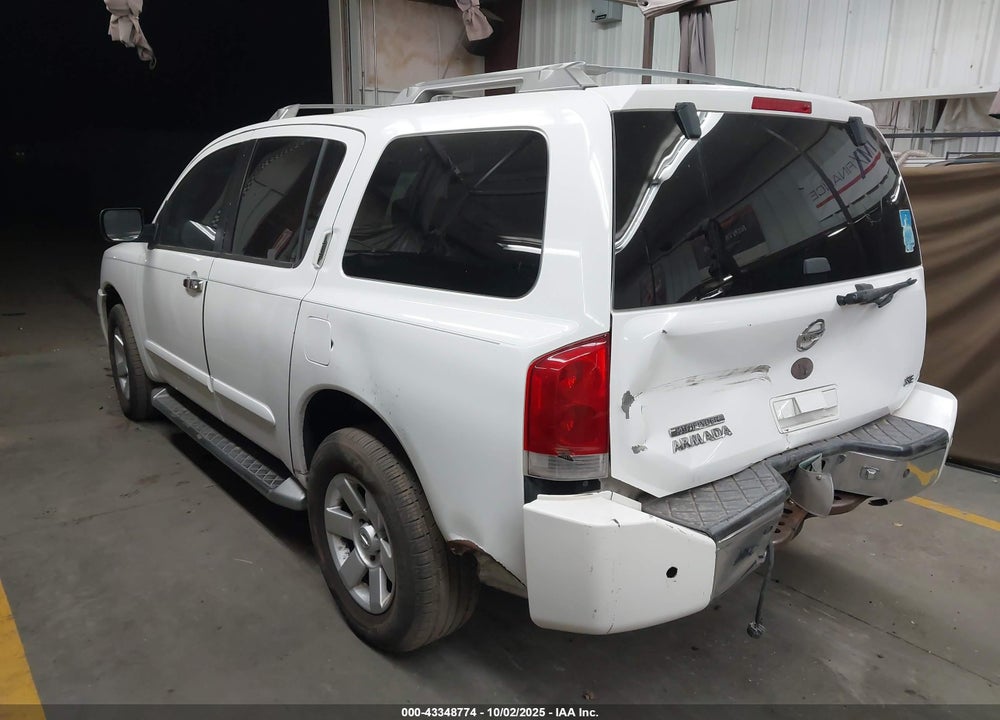 2004 NISSAN PATHFINDER ARMADA SE VIN: 5N1AA08A64N717800