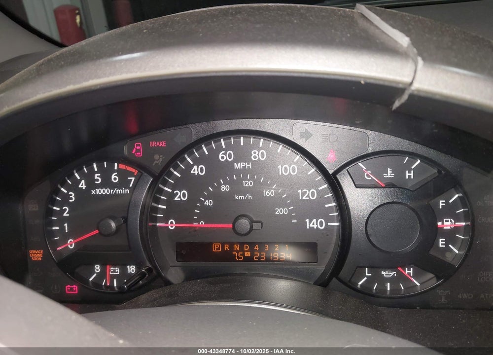 2004 NISSAN PATHFINDER ARMADA SE VIN: 5N1AA08A64N717800