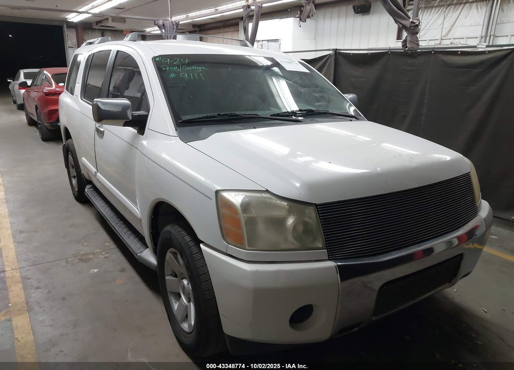 2004 NISSAN PATHFINDER ARMADA SE VIN: 5N1AA08A64N717800