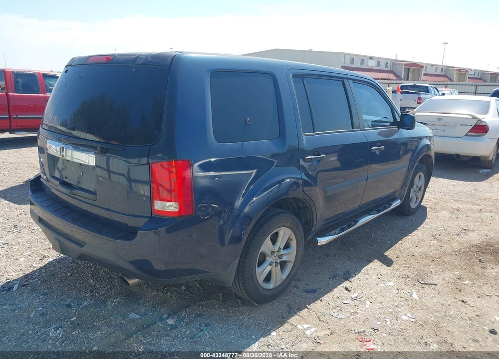 2012 HONDA PILOT LX VIN: 5FNYF3H26CB001023