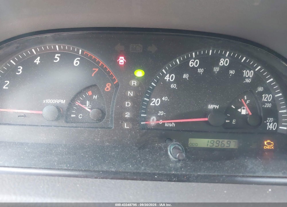 2003 TOYOTA CAMRY LE VIN: 4T1BE32K43U728813