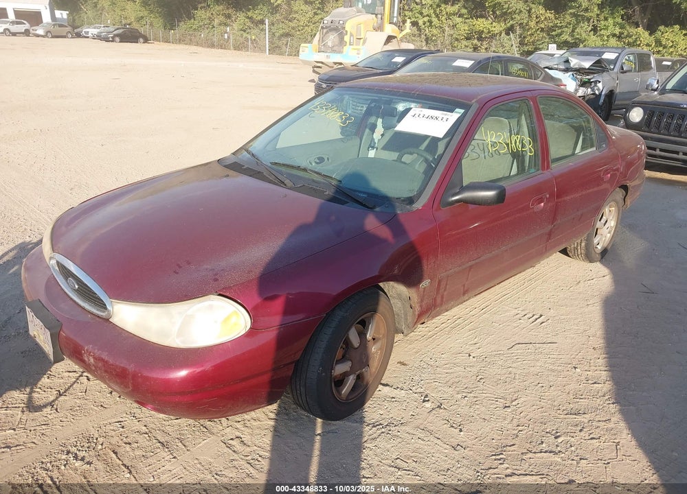 1998 FORD CONTOUR LX VIN: 1FAFP6631WK297969