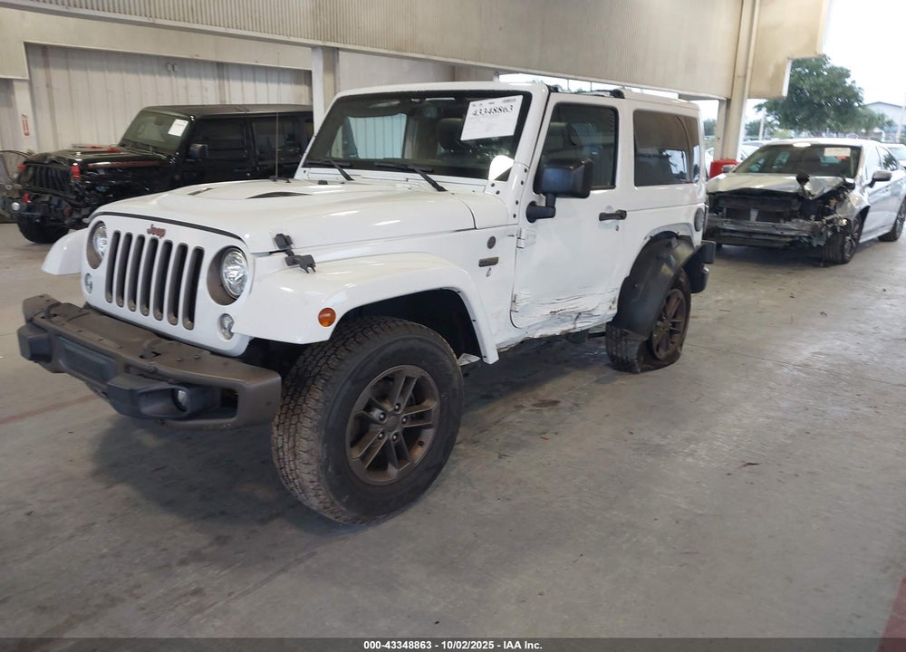 2017 JEEP WRANGLER / VIN: 1C4GJWBG9HL554365