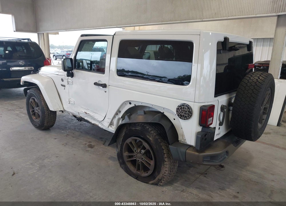 2017 JEEP WRANGLER / VIN: 1C4GJWBG9HL554365