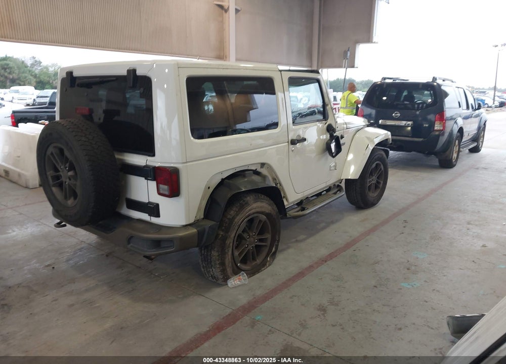 2017 JEEP WRANGLER / VIN: 1C4GJWBG9HL554365