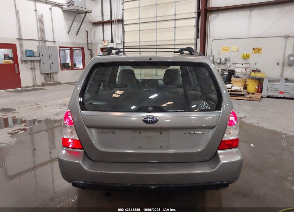 2006 SUBARU FORESTER 2.5X VIN: JF1SG63666G756137