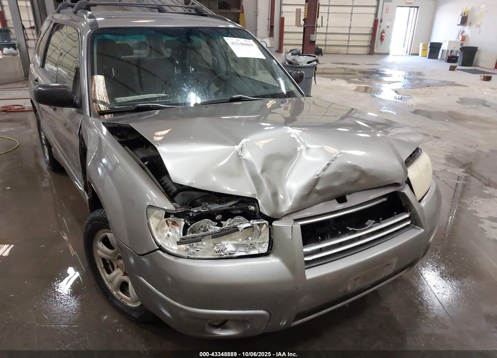 2006 SUBARU FORESTER 2.5X VIN: JF1SG63666G756137