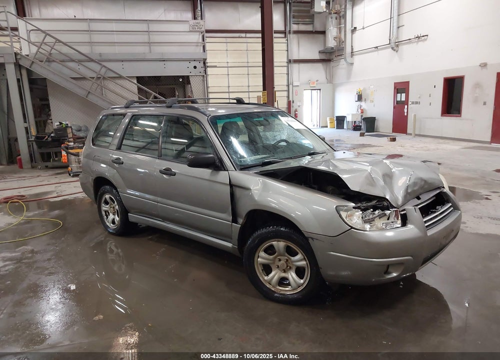 2006 SUBARU FORESTER 2.5X VIN: JF1SG63666G756137