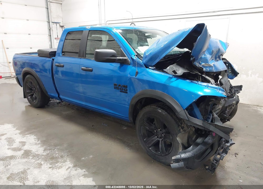 2021 RAM 1500 CLASSIC WARLOCK  4X4 6'4 BOX VIN: 1C6RR7GG5MS522987