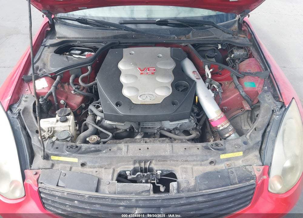 2005 INFINITI G35 VIN: JNKCV54E65M418837