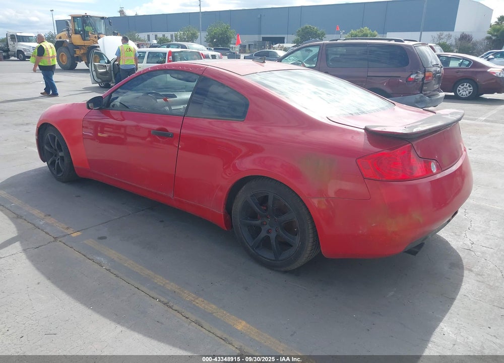 2005 INFINITI G35 VIN: JNKCV54E65M418837