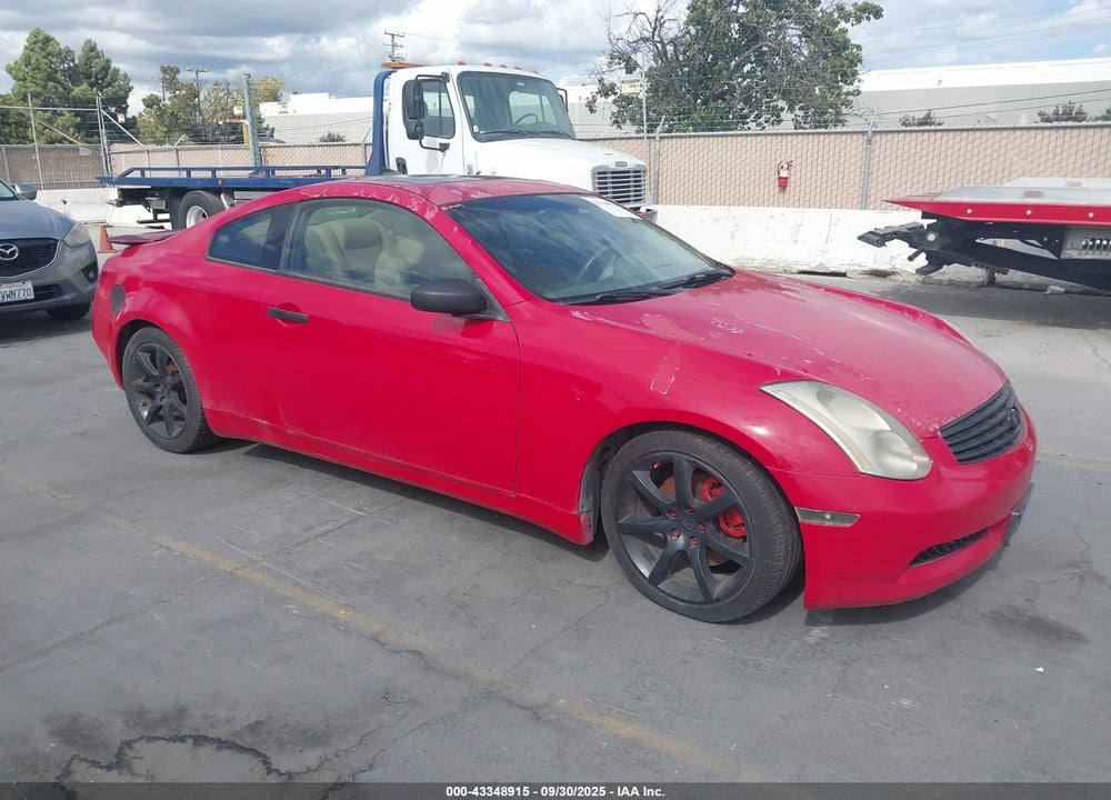 2005 INFINITI G35 VIN: JNKCV54E65M418837