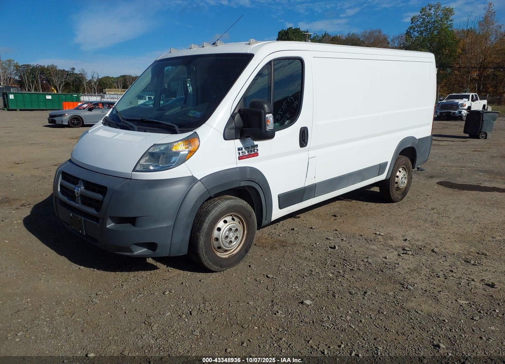 2014 RAM PROMASTER 1500 LOW ROOF VIN: 3C6TRVAG1EE104997
