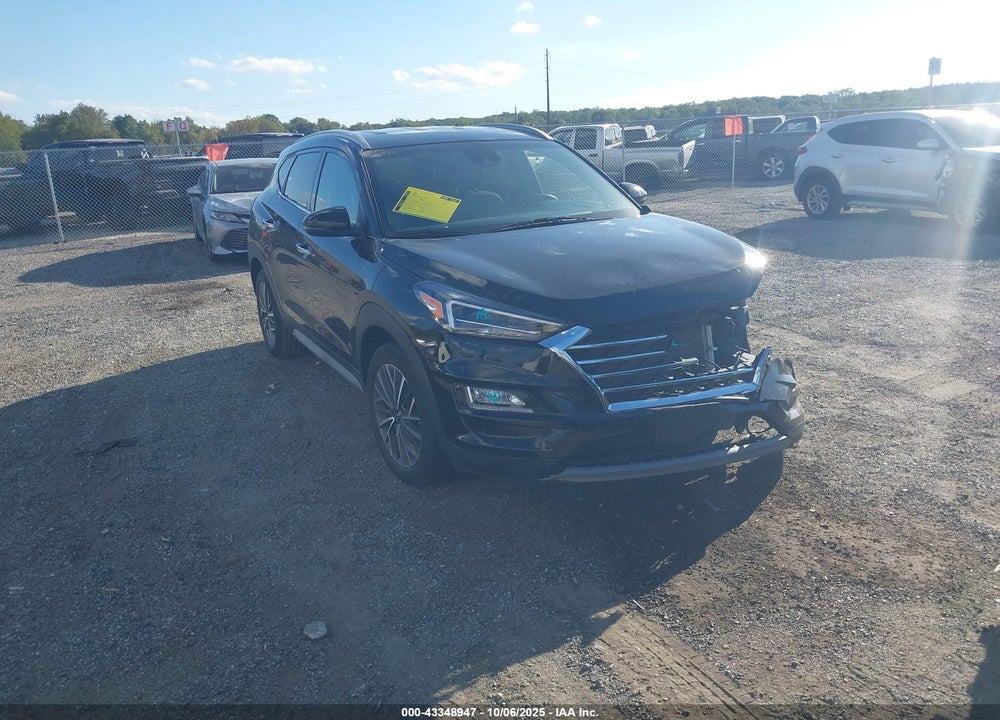 2021 HYUNDAI TUCSON LIMITED VIN: KM8J3CAL9MU355166