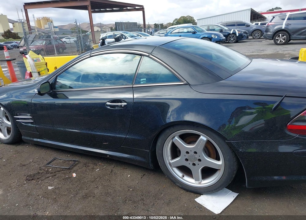 2003 MERCEDES-BENZ SL 500 VIN: WDBSK75F23F031209
