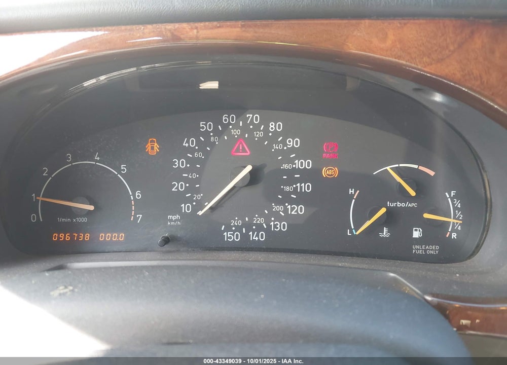 1996 SAAB 900 SE TURBO VIN: YS3DF78N7T7006309