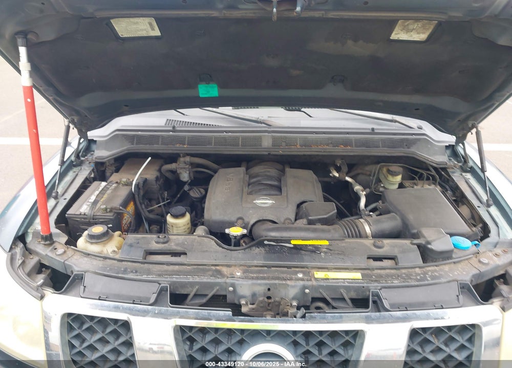 2005 NISSAN TITAN SE VIN: 1N6AA07A85N520888