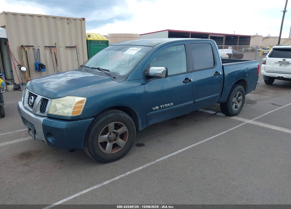 2005 NISSAN TITAN SE VIN: 1N6AA07A85N520888