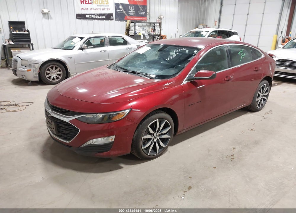 2020 CHEVROLET MALIBU FWD RS VIN: 1G1ZG5ST8LF067236