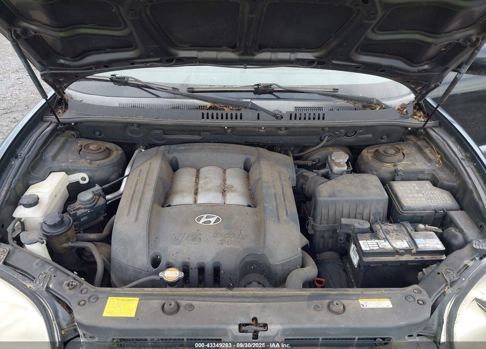 2006 HYUNDAI SANTA FE VIN: KM8SC73D86U102487