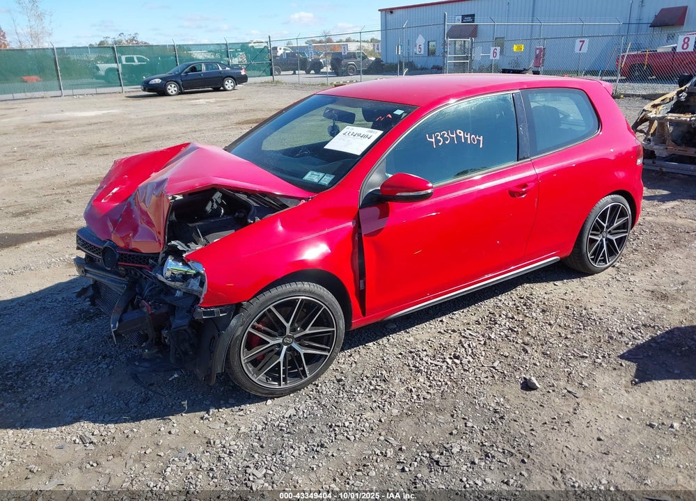 2011 VOLKSWAGEN GTI VIN: WVWFD7AJ2BW310567