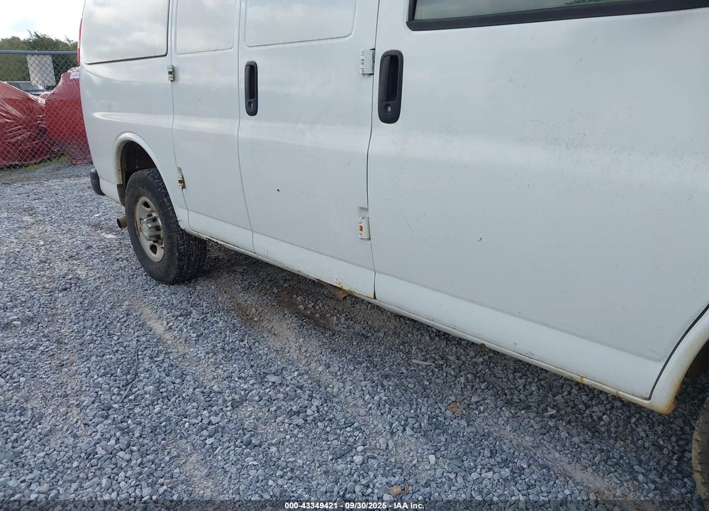 2012 CHEVROLET EXPRESS 2500 WORK VAN VIN: 1GCWGFCA9C1145646