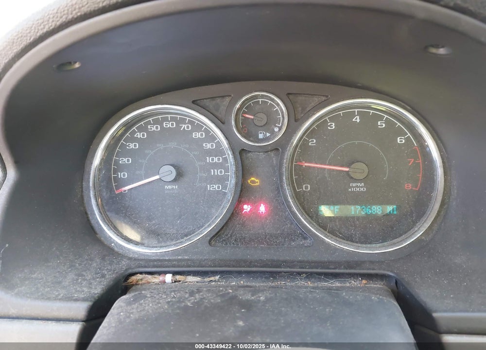 2009 CHEVROLET COBALT VIN: 1G1AS18H897225097