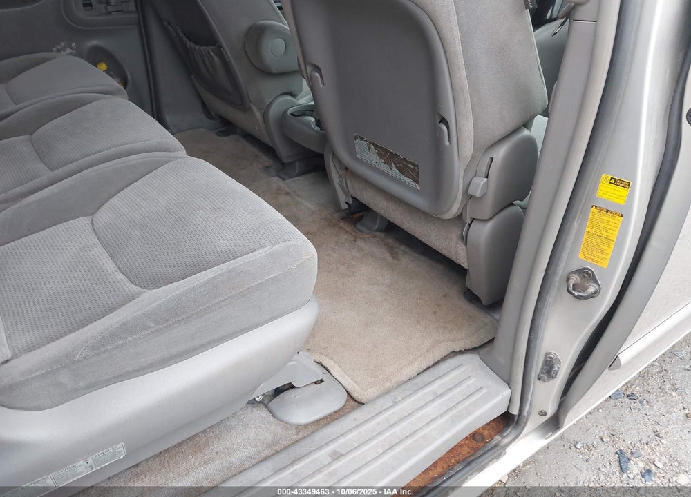 2005 TOYOTA SIENNA LE VIN: 5TDZA23C25S238779