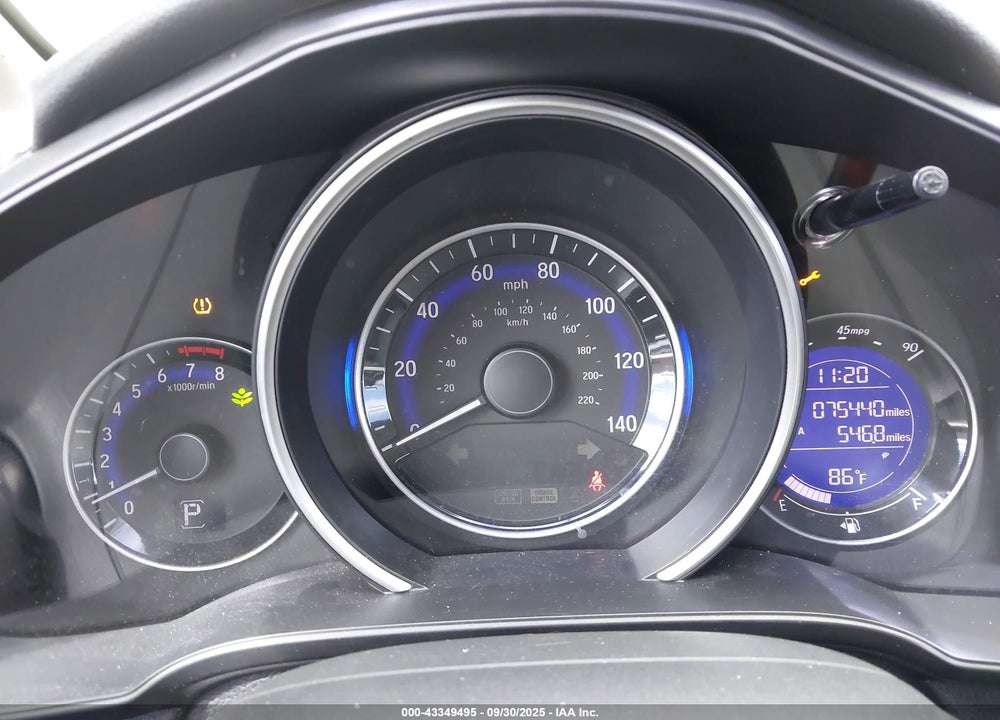2017 HONDA FIT VIN: JHMGK5H77HS021224