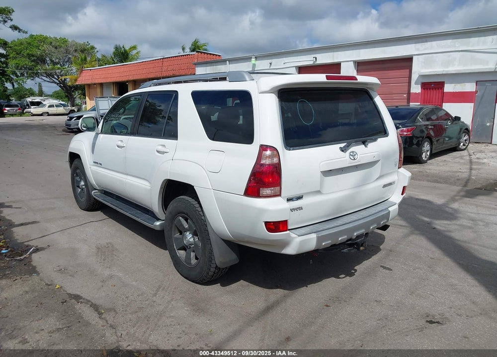 2004 TOYOTA 4RUNNER LIMITED V8 VIN: JTEBT17R748009694