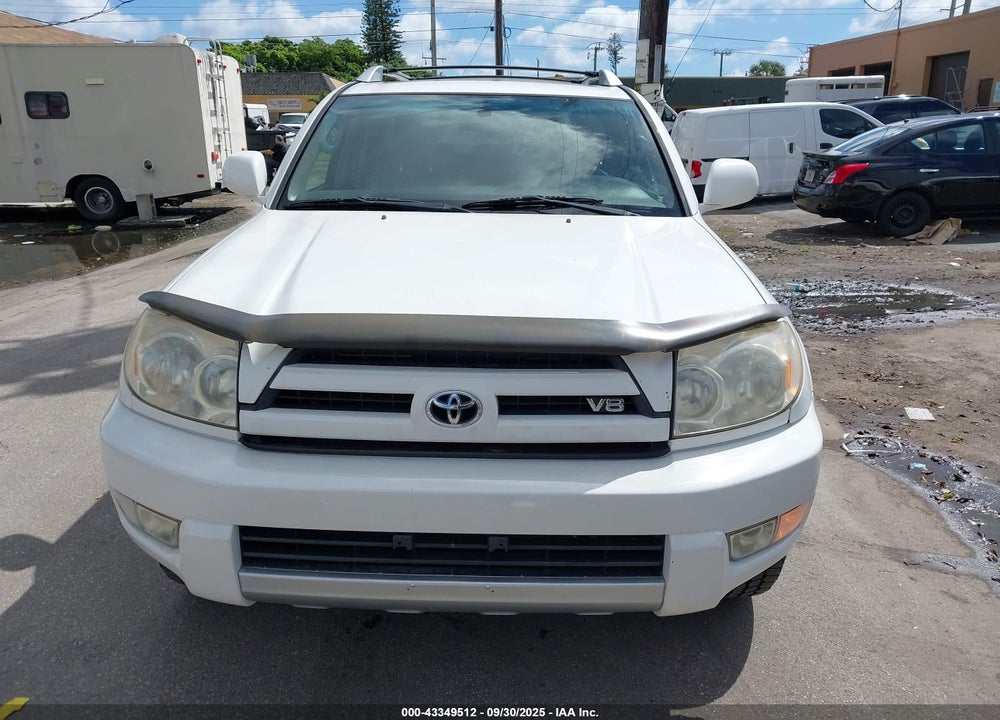 2004 TOYOTA 4RUNNER LIMITED V8 VIN: JTEBT17R748009694