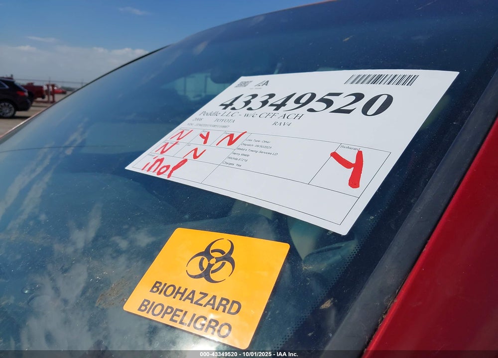 2008 TOYOTA RAV4 VIN: JTMZD33V085110887