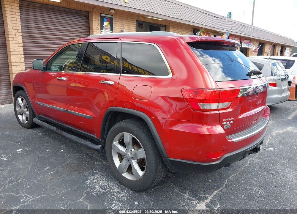 2011 JEEP GRAND CHEROKEE OVERLAND VIN: 1J4RR6GT3BC561045