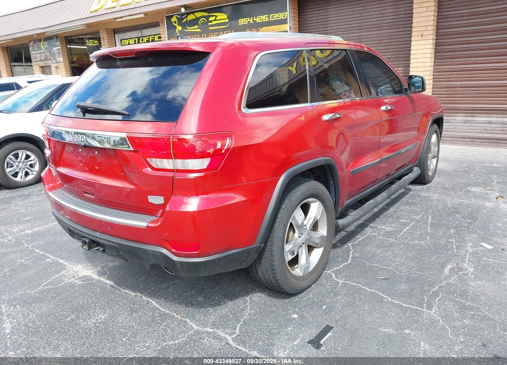 2011 JEEP GRAND CHEROKEE OVERLAND VIN: 1J4RR6GT3BC561045