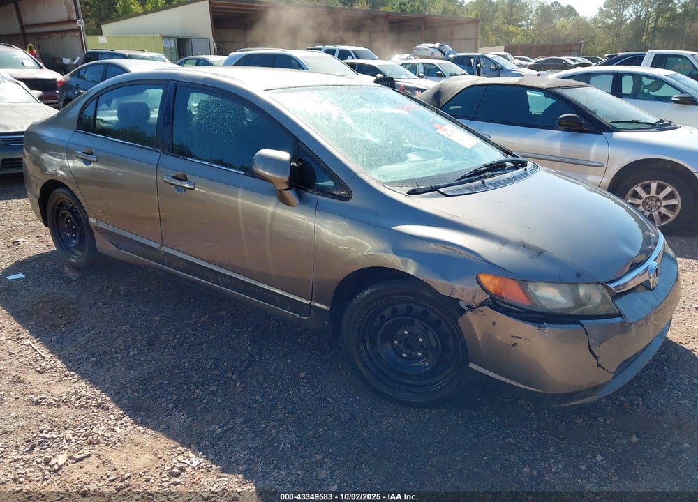2006 HONDA CIVIC LX VIN: 1HGFA16596L067172