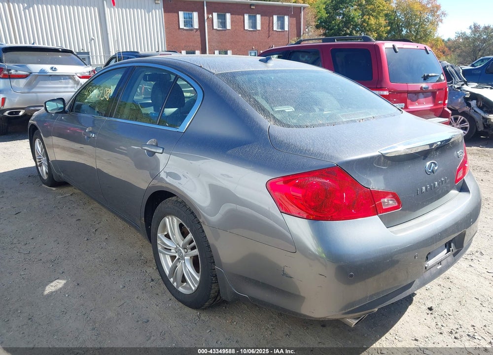 2011 INFINITI G37 VIN: JN1CV6AR3BM409607