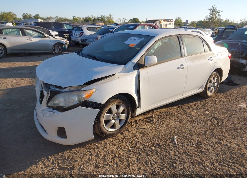2011 TOYOTA COROLLA LE VIN: JTDBU4EE1BJ095433