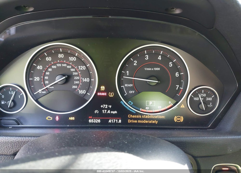 2017 BMW 330I XDRIVE VIN: WBA8D9G36HNU61971