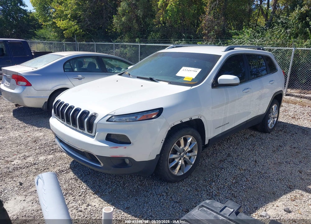 2016 JEEP CHEROKEE VIN: 1C4PJLDB8GW127157