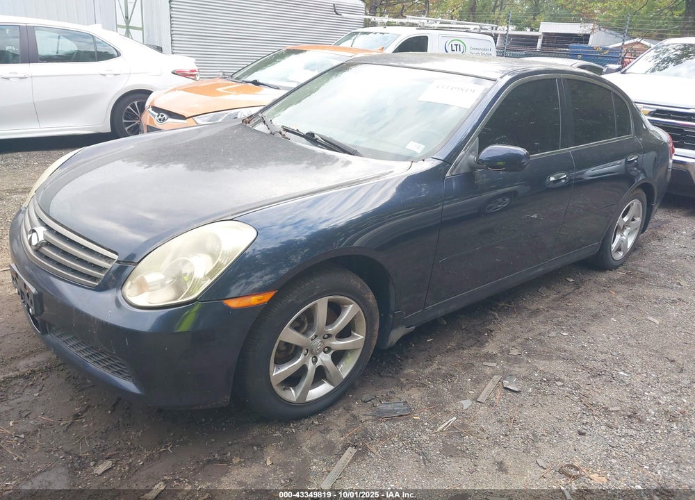 2006 INFINITI G35X VIN: JNKCV51F76M612467