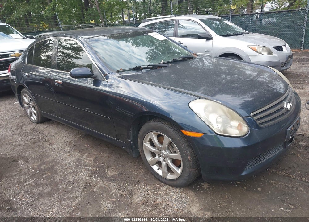 2006 INFINITI G35X VIN: JNKCV51F76M612467