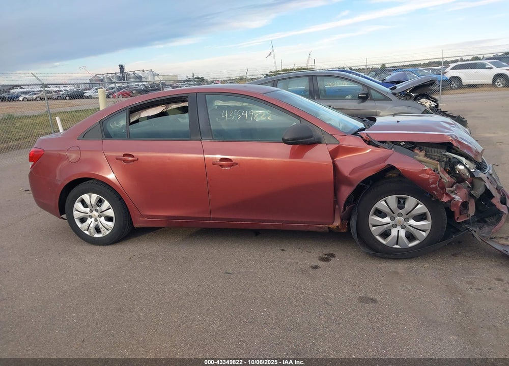 2013 CHEVROLET CRUZE VIN: 1G1PA5SH6D7163981