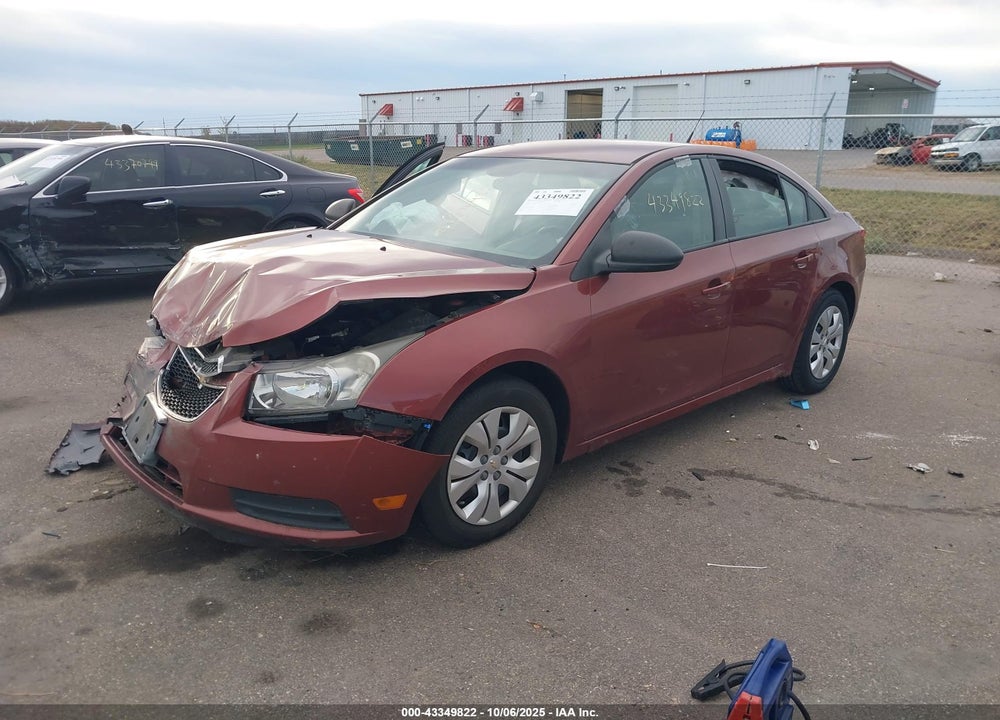 2013 CHEVROLET CRUZE VIN: 1G1PA5SH6D7163981