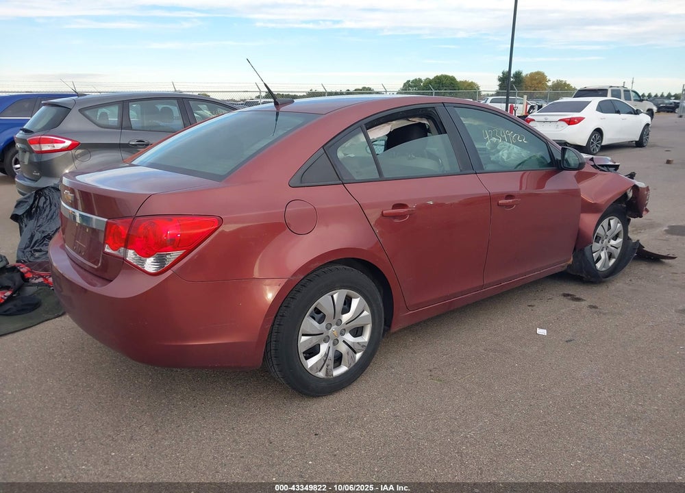 2013 CHEVROLET CRUZE VIN: 1G1PA5SH6D7163981