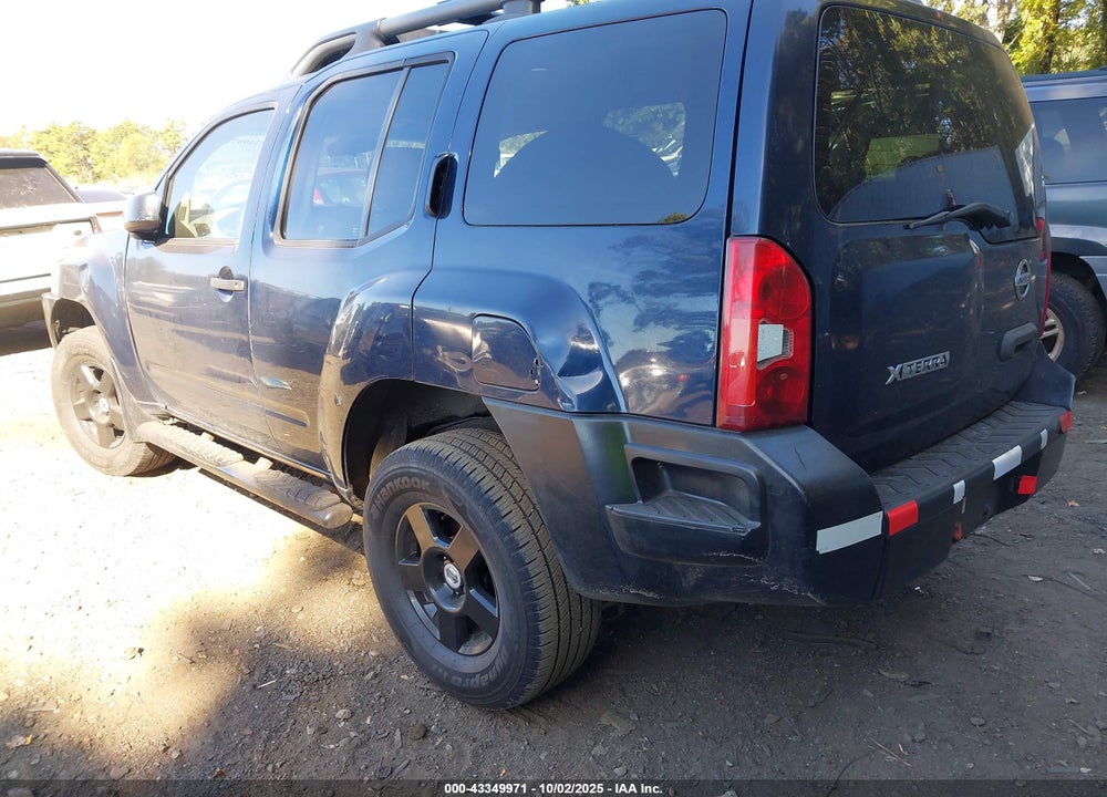 2008 NISSAN XTERRA S VIN: 5N1AN08W88C535601