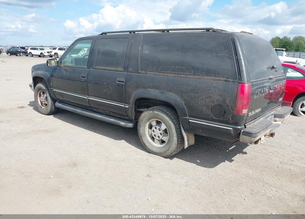 1999 GMC SUBURBAN 1500 SL VIN: 3GKFK16R7XG503647